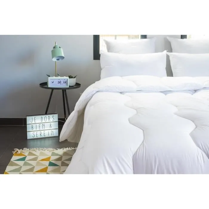 Couette - BLANREVE - Cocooning - 140x200 cm - Anti Acariens - Eco Responsable-3