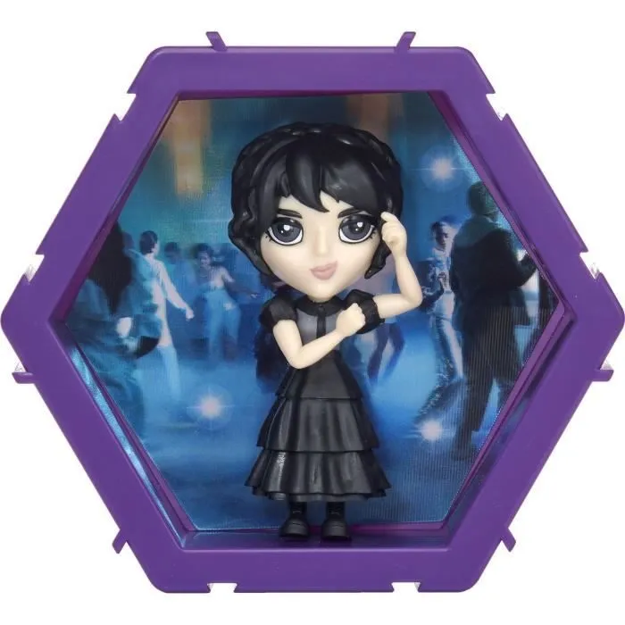 Figurine 4D Mercredi - WEDNESDAY - Uniforme scolaire - Fille - A partir de 3 ans-1