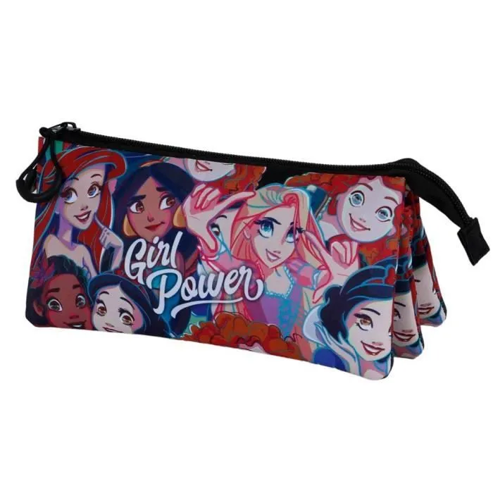 Trousse Triple FAN 2.0 - Princesses Disney Girl Power - Multicolore-0