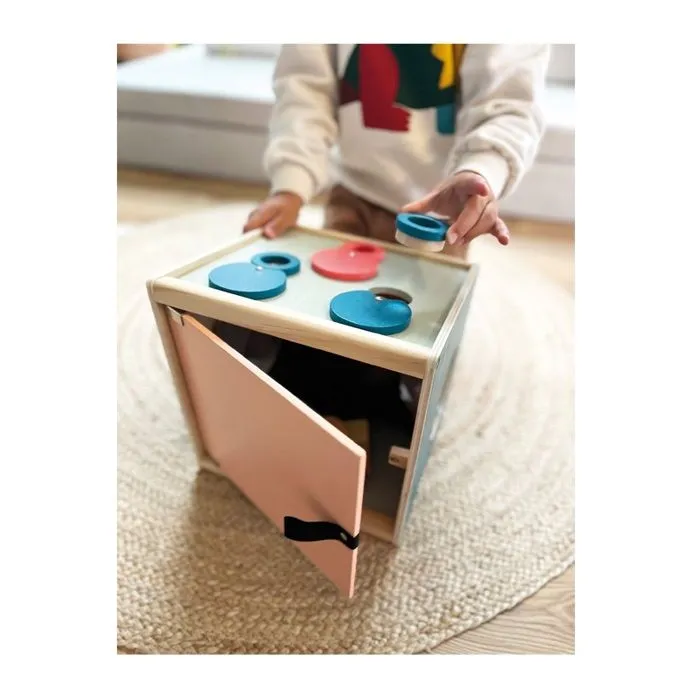 Boîte sensorielle et tactile - Small foot company - Sensory - 4 sens - Bois - Mixte-2