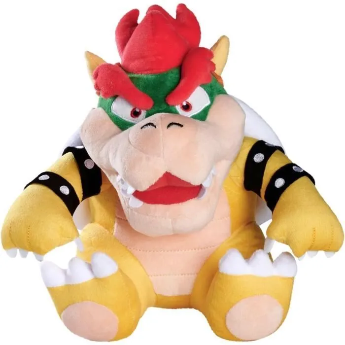 Super Toys Mario Bowser Peluche 27 cm-0