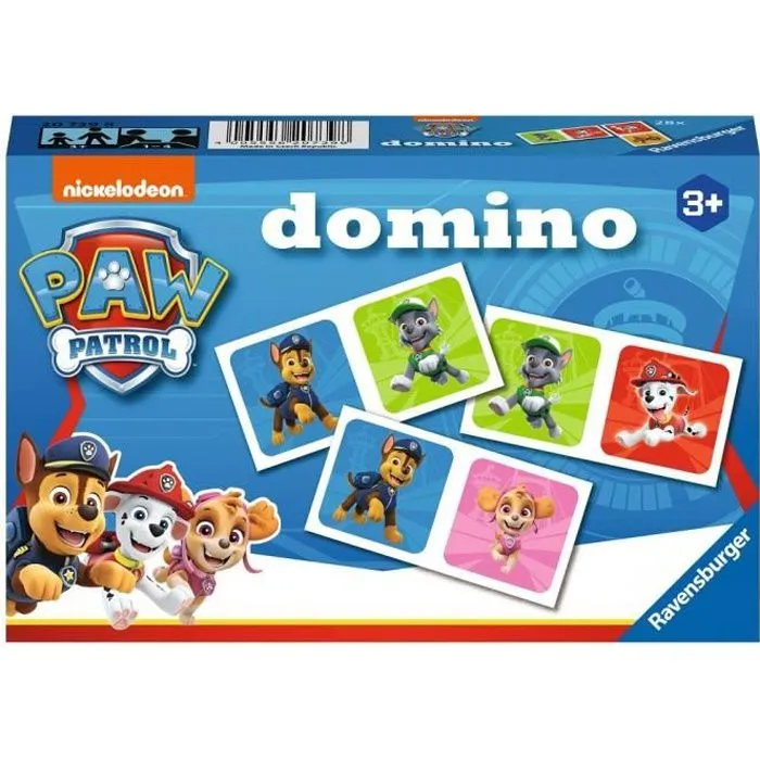 Ravensburger - Jeu Educatif - Domino - Pat'Patrouille - A partir de 3 ans-0