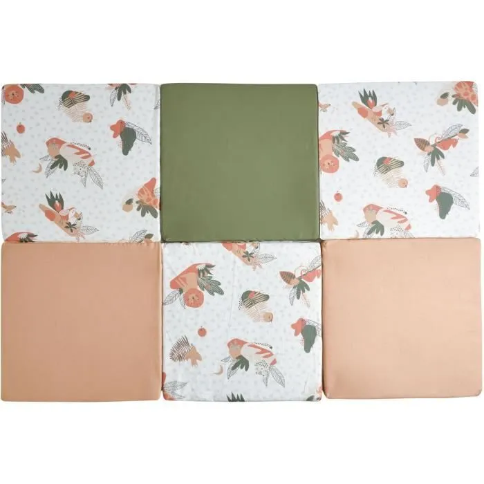 Maxi Tapis d'éveil Malin TINEO AMAZONIE 5en1 - Tapis évolutif multifonction - 120x180x5 cm-0