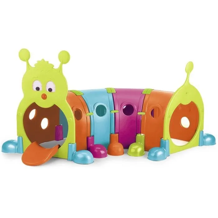 Aire de jeux Tunnel Febergus Chenille - plastique anti-UV - FEBER-0