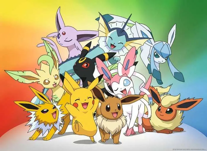 Puzzle 150 pièces - NATHAN - POKEMON - Evoli et ses évolutions - Dessins animés et BD-2