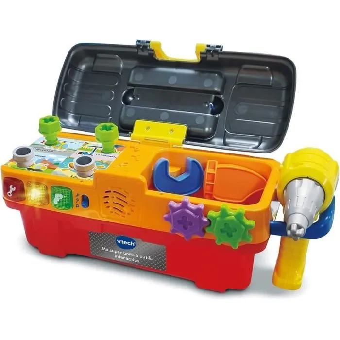 VTECH - 1,2,3 Imite-Moi - Ma Super Boite à Outils Interactive-4