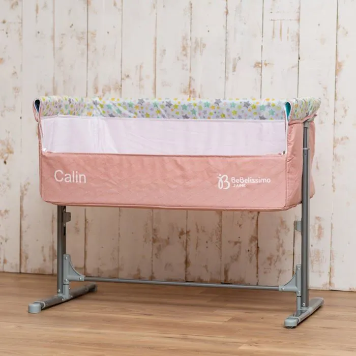 BEBELISSIMO - Lit Cododo - berceau bébé - lit bébé - Calin - dès la naissannce - rose-2