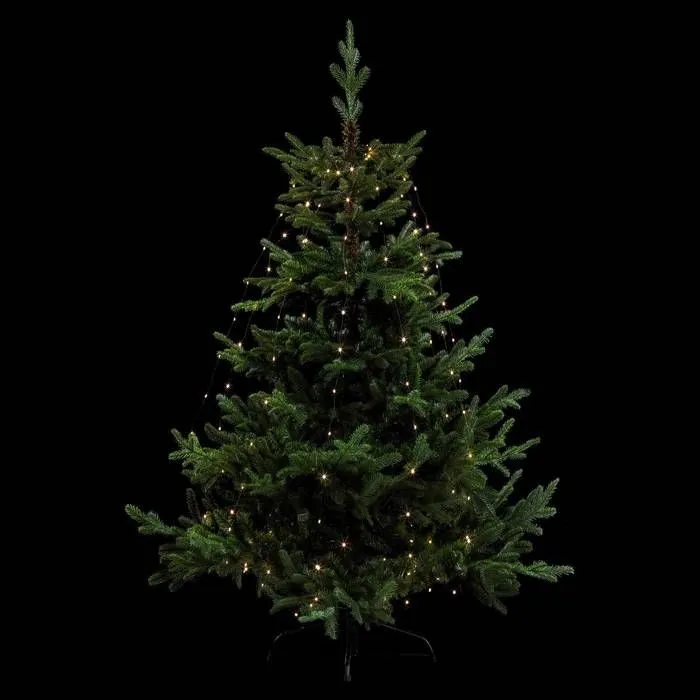 Robe lumineuse extérieur 232 LED blanc chaud H220cm avec transfo Feeric lights & christmas-0