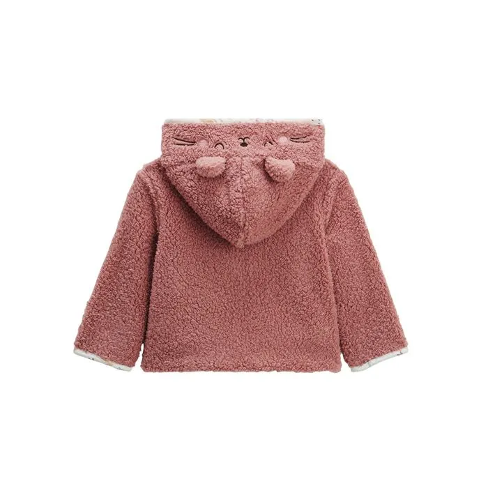 Ensemble bébé veste en sherpa et pantalon en molleton Bloom-1