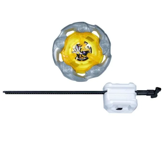 Beyblade X Starter Pack Wand Wizard 5-70DB UX, toupie de type endurance et lanceur, toupies authentiques Takara Tomy, dès 8 ans-1