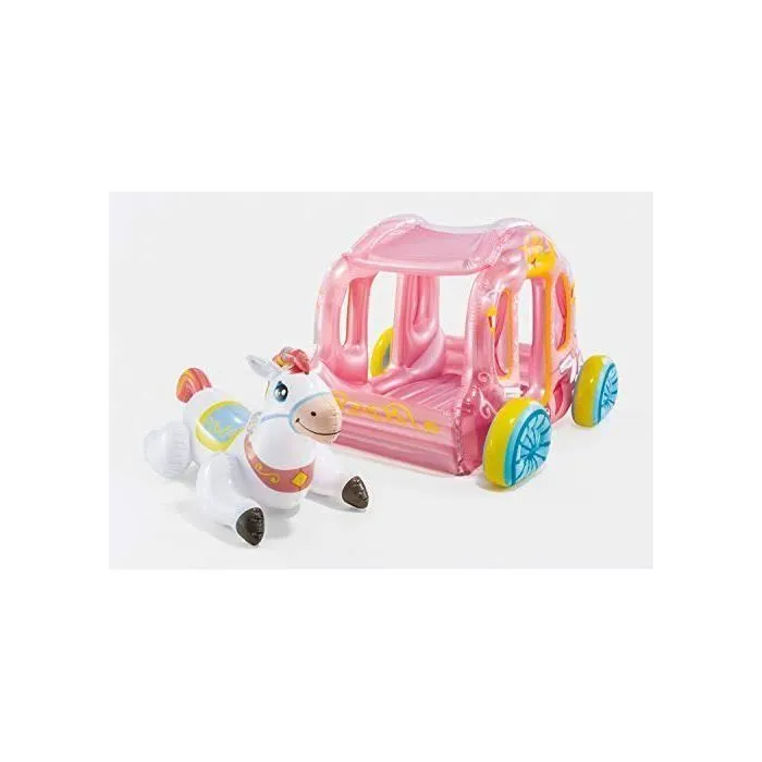 Intex 56514 Le carrosse Princesse + 3 a-145 X 135 x 104 cm-0