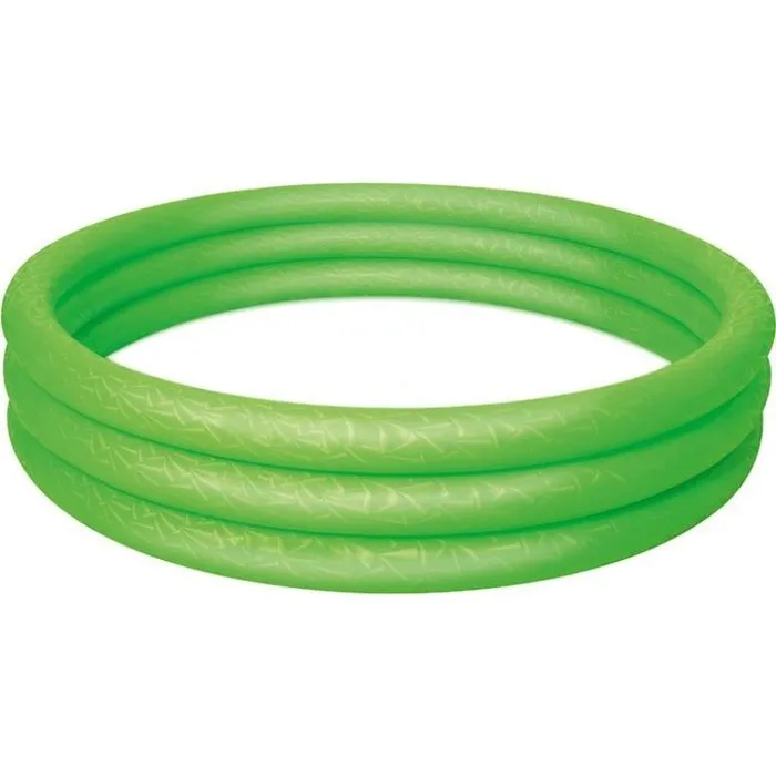 Piscine gonflable - Bestway - 3 chambres - 152x30cm - Vert - Extérieur-0
