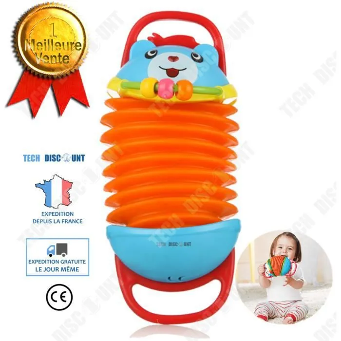 TD® accordeon enfant jouet 4 ans 10 3 2 educatif instrument de musique mini ours bebe jeux mignon pour petit debutant a vent pas ch-0
