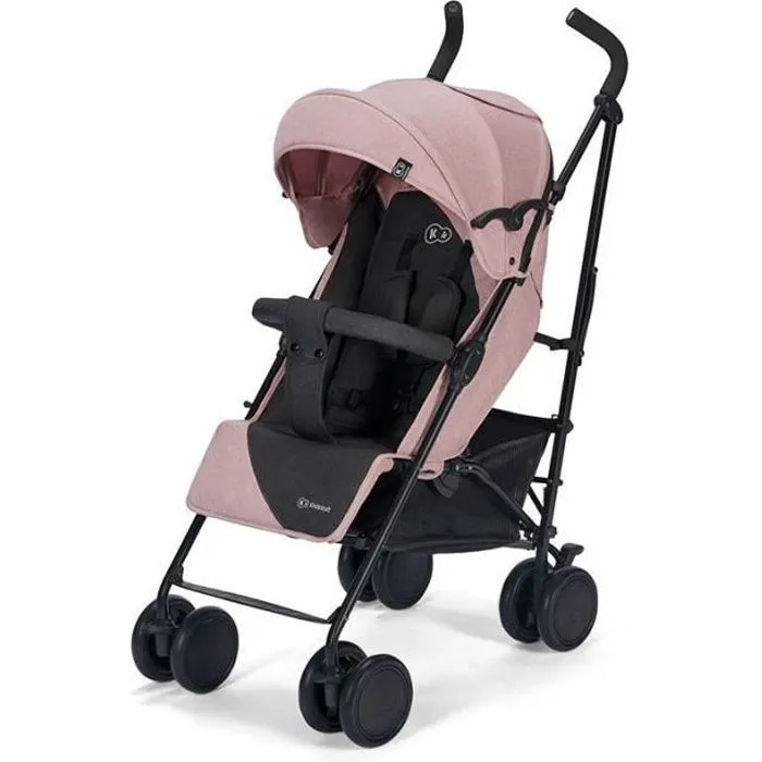 Poussette canne SIESTA - Kinderkraft - Position allongée - Pliable/Compacte - Rose-0