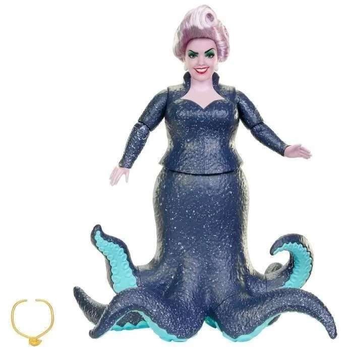 Disney-Poupée La Petite Sirène Ursula, avec accessoire HLX12-6