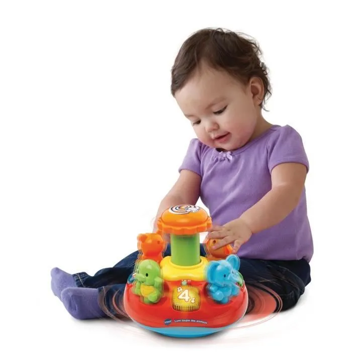 VTECH BABY - Lumi Toupie des Animaux-1