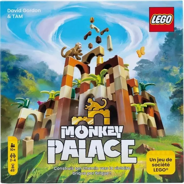 Lego® Monkey Palace - Asmodee - Construisez Votre Chemin vers la Victoire Brique par Brique ! - 10 ans et + - 2 à 4 Joueurs - 45 mn-1