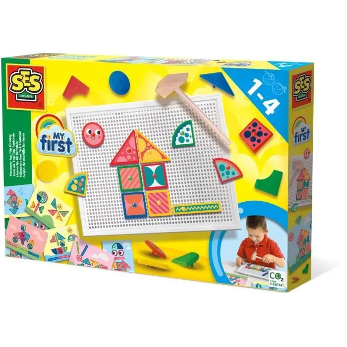 SES CREATIVE - My first - Jeux de Tap Tap fantaisie pour enfant de 12 mois et plus-0