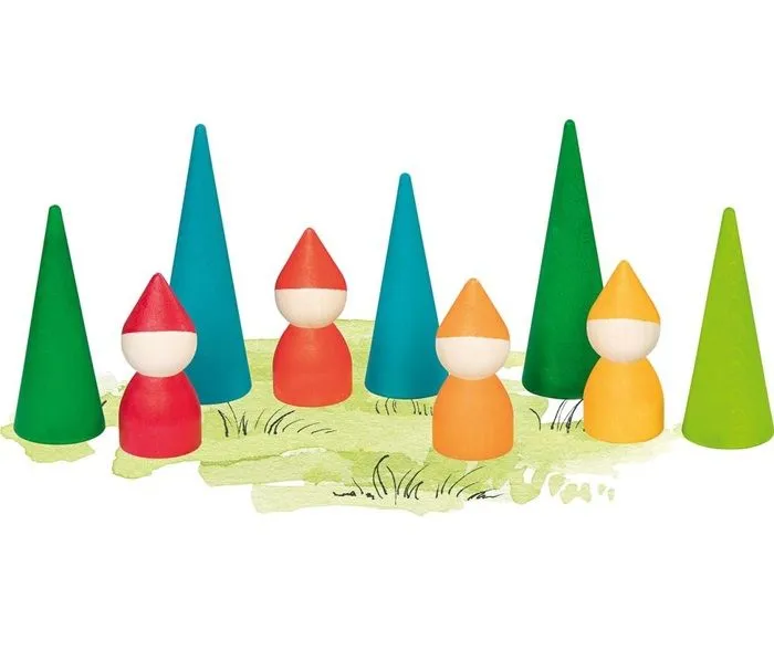 Jeu D'apprentissage - La Foret des Lutins en Bois - Jeu libre-3