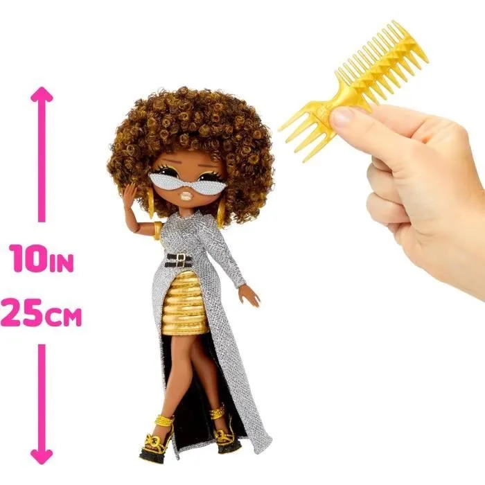 LOL Surprise OMG - Poupée Mannequin 24 cm - Royal Bee - 2 tenues avec peigne et accesoires - Dés 4 ans-3