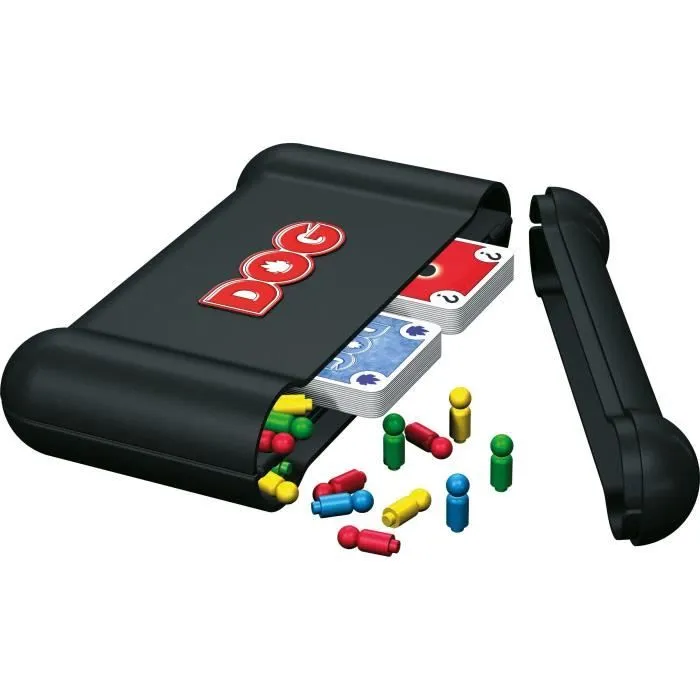 DOG Compact - Jeux de Société - SCHMIDT SPIELE - Profitez du jeu DOG dans une version compacte idéale pour les voyages !-1