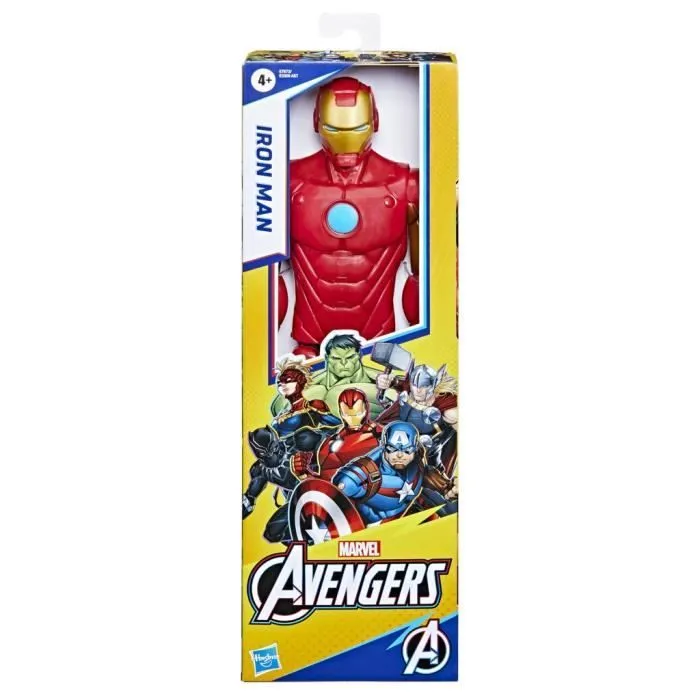 Figurine Iron Man 30 cm, jouet Avengers Titan Hero Series pour enfants à partir de 4 ans, Marvel-3