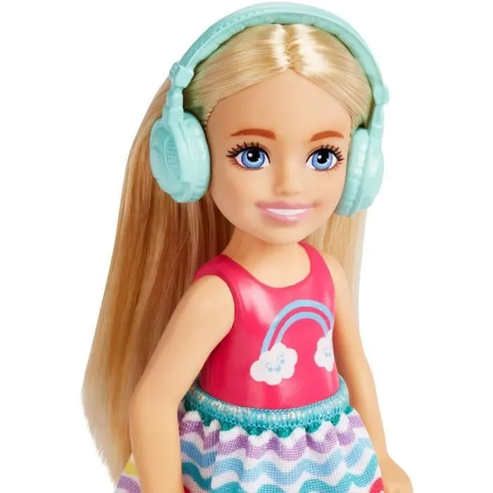 Barbie®-Chelsea en Voyage-Coffret avec chiot et accessoires HJY17-3