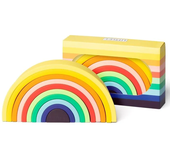 Little L - Arc-en-ciel en silicone multicolore - COOL KIDS PROJECT-5
