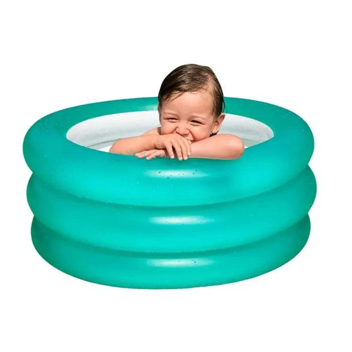 Piscine Gonflable Triple Anneaux pour Enfants-0