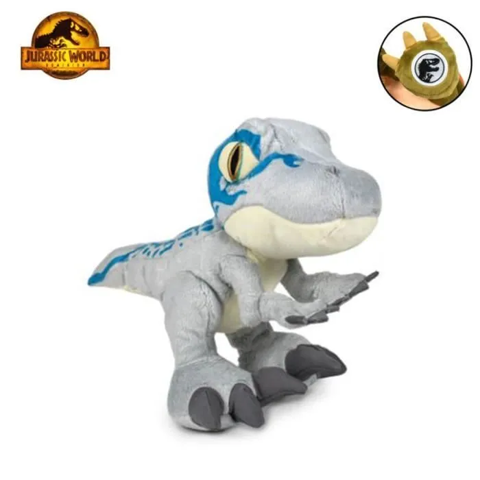 Jurassic World - Blue Peluche 25 cm-2