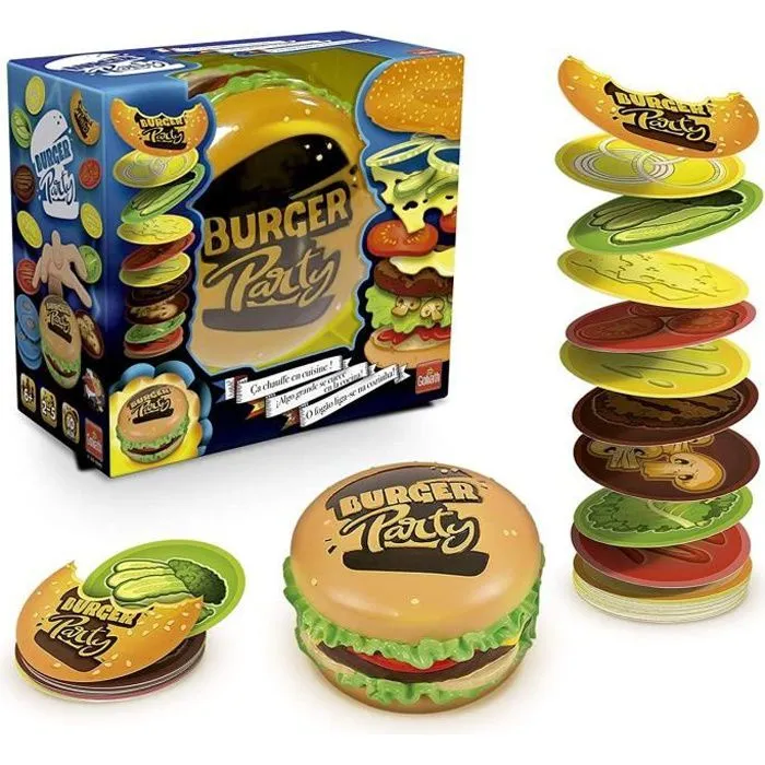 Jeu d'ambiance - GOLIATH - Burger Party - Enfant - Mixte - 2 joueurs ou plus-0