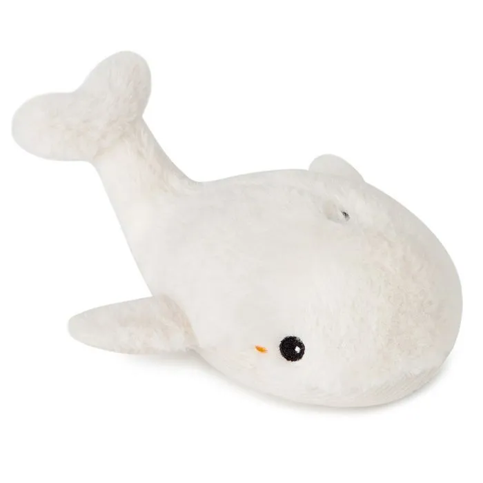 Tranquil Whale Family - Blanc-3