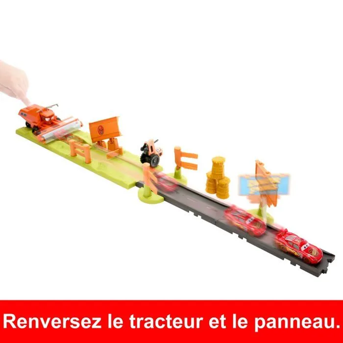 Vehicule miniature assemble - engin terrestre miniature assemble Mattel - HRX48-2