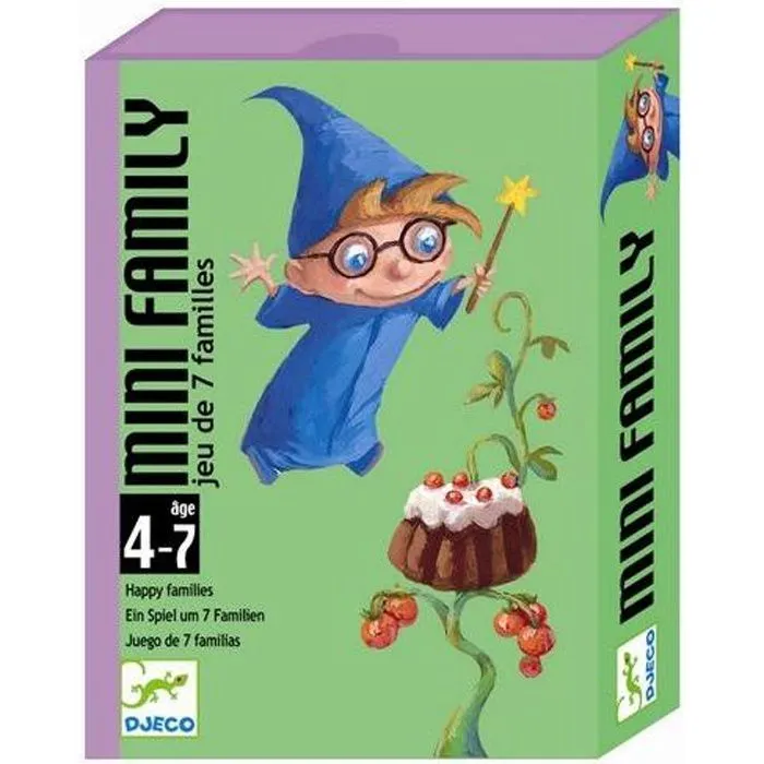 Jeux Societe - Lot 36 Fiches Famille Multicolore-0