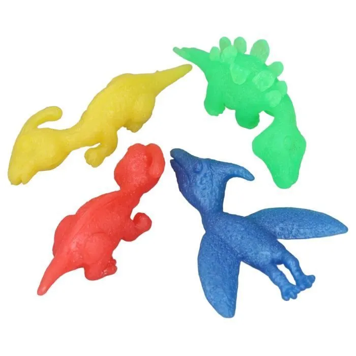 SURENHAP Jouet animal de fronde de doigt 100pcs Fronde de Doigt Jouet Animaux Dinosaure Mignon Jouets de puericulture coffret-1