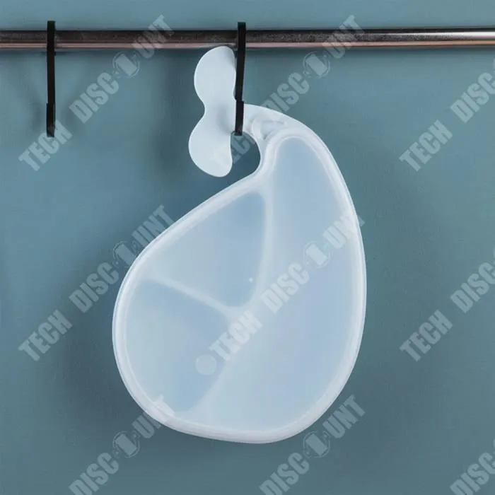TD® Assiette divisée pour enfants assiette repas bol d'entraînement complément alimentaire dessin animé baleine vaisselle-2