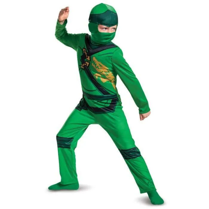 Costume pour enfant, Lego Ninjago Lloyd Carnival Costume 109-126 cm 4-6 ans-2
