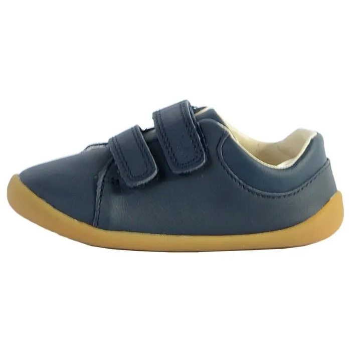 Basket - Clarks - Roamer Craft T - Cuir - Navy Leather - Enfant Garçon-0