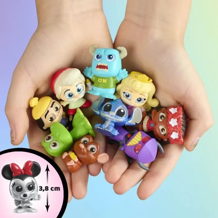 Disney Doorables, Coffret Multi Peek avec 5, 6 ou 7 figurines miniatures surprises, Nouvelle série Disney, à partir de 5 ans-3