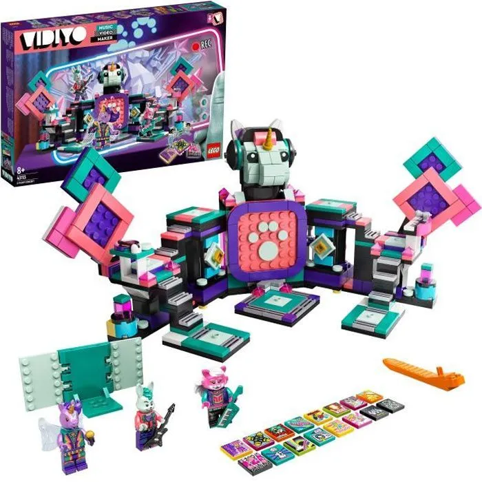LEGO® 43113 VIDIYO K-Pawp Concert BeatBox Music Video Maker, jouet Musical et Application de Réalité Augmentée pour Enfants-0