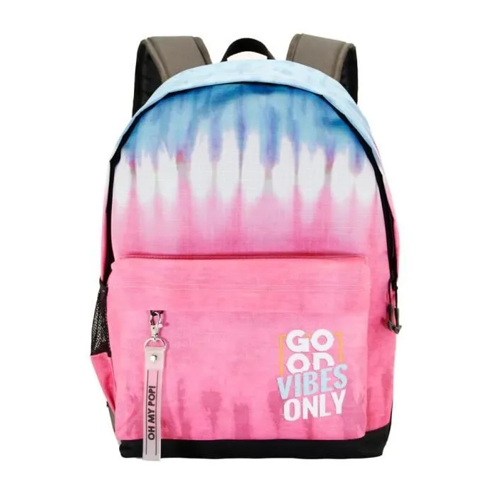 Sac à dos urbain ECO 2.0 Good Vibes Cupcake - Oh My Pop! - Rose - 17x32x44cm - Adulte-1