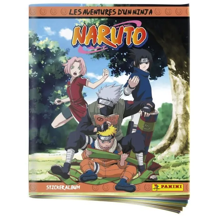 Album - PANINI - NARUTO - Les aventures d'un ninja-0