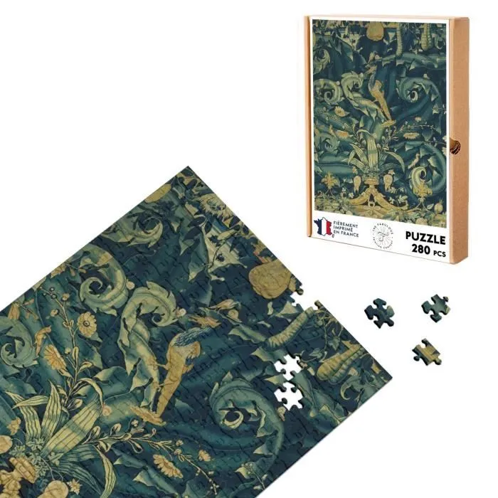 Puzzle Classique - FABULOUS - Art Deco Floral Baroque - 280 Pièces - Adulte - Mixte-0