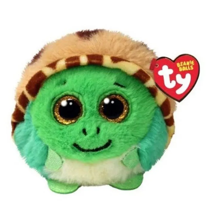 Peluche - TY - Cruiser la tortue - 8 cm - Doré - Enfant - Mixte-0
