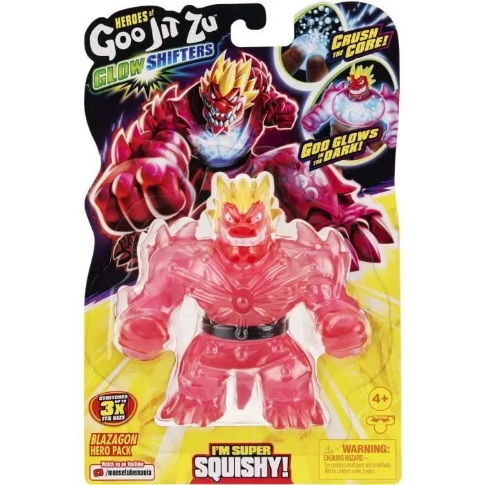 Figurines 11cm Glow Shifters - MOOSE TOYS - GOO JIT ZU Saison 5 - Pour Enfant de 4 ans et plus - Garantie 2 ans - Modèle aléatoire-1