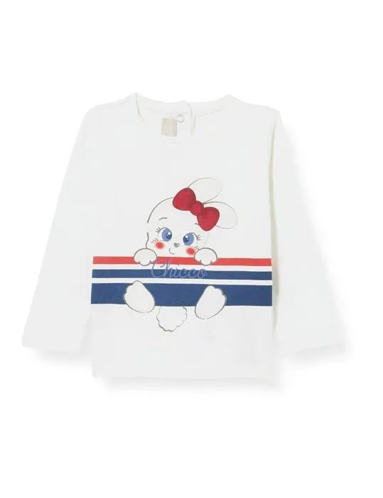Coffret textile Chicco T- Shirt Bambina A Manica Lunga Bebe Fille-0