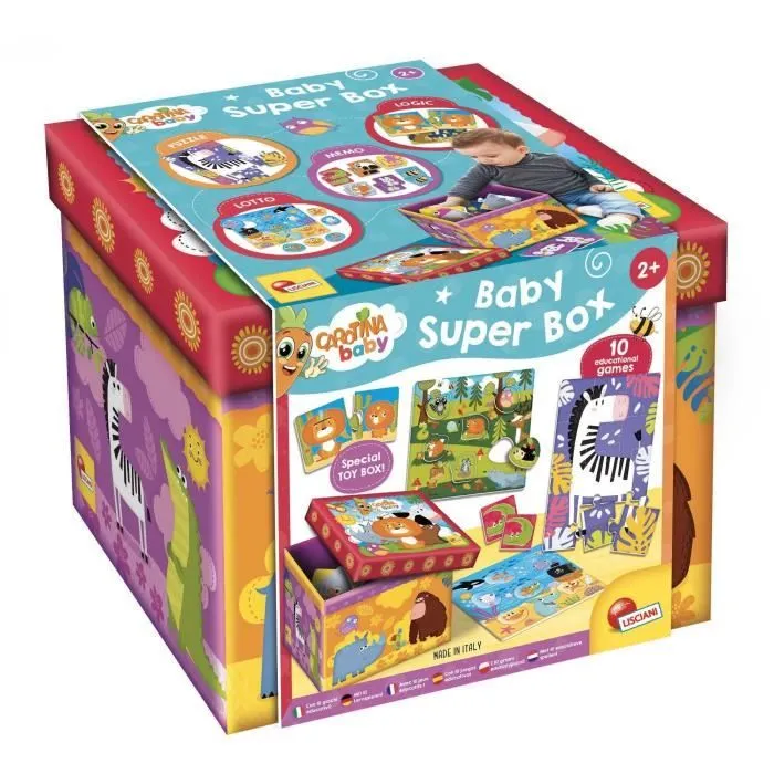 Super Box - CAROTINA BABY - Jeux éducatifs, Format géant-0