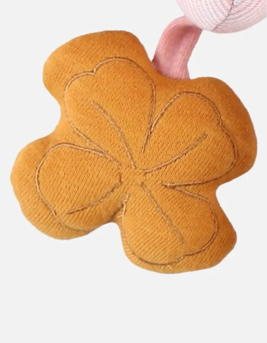 Jouet d'éveil - NOUKIE'S - Spirale d'activités ludiques Lola - Rose - Pour bébé fille - Pouët, billes et formes-2