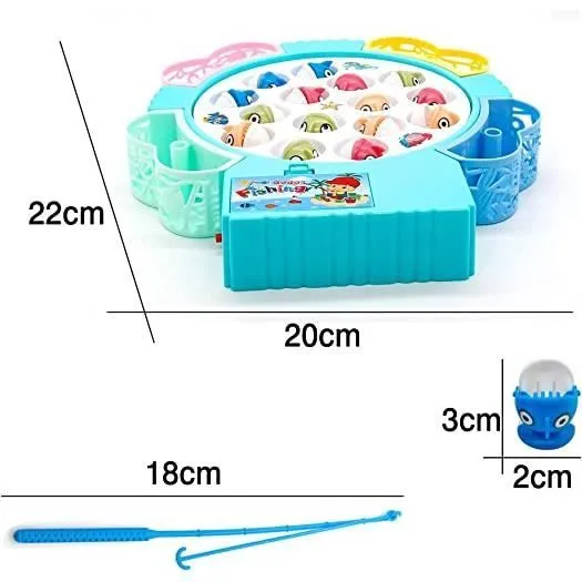 Jeu de Société Peche a la Ligne Enfant - ZGEER - Peche a la Ligne Enfant - Mixte - Enfant - 3 ans - Blanc-2