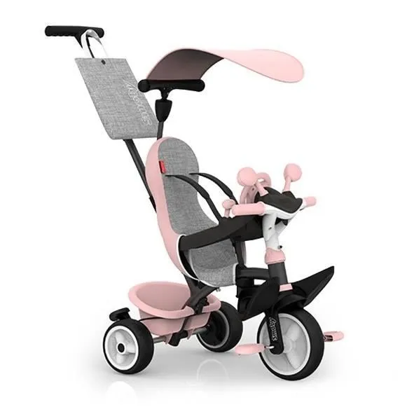 SMOBY - Baby driver - Tricycle Baby Driver Rose-0